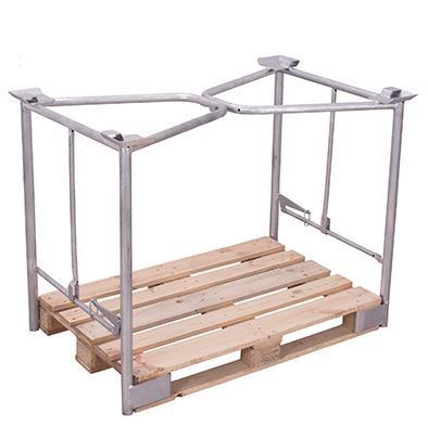Variofit Palettenaufsatz Nutzhöhe 800mm Auflast 1500kg Typ 65K verzinkt Produktbild Variofit Palettenaufsatz Nutzhöhe 800mm Auflast 1500kg Typ 65K verzinkt