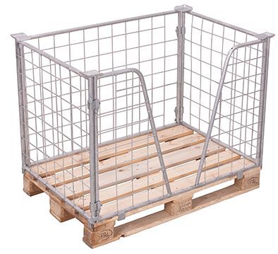 Variofit Palettenaufsatz Typ 63 1160x960mm Nutzhöhe 1000mm verzinkt Produktbild Variofit Palettenaufsatz Typ 63 1160x960mm Nutzhöhe 1000mm verzinkt