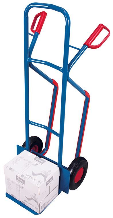 Variofit Pannensichere Stahlrohrkarre Traglast 250kg Produktbild Variofit Pannensichere Stahlrohrkarre Traglast 250kg bild 2