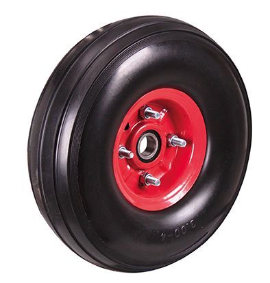 Variofit Pannensicheres Rad 260x85mm schwarz ohne Ventil Produktbild Variofit Pannensicheres Rad 260x85mm schwarz ohne Ventil