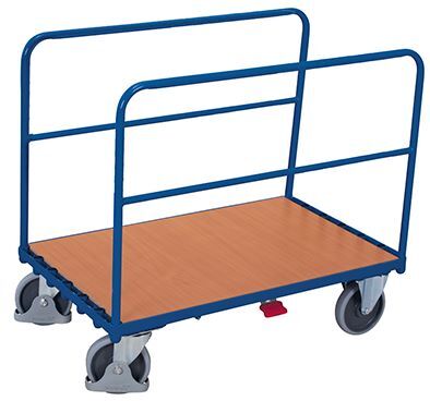 Variofit Rohrbügelwagen mit 2 Rohrbügeln 1350x800x1040mm Produktbild Variofit Rohrbügelwagen mit 2 Rohrbügeln 1350x800x1040mm