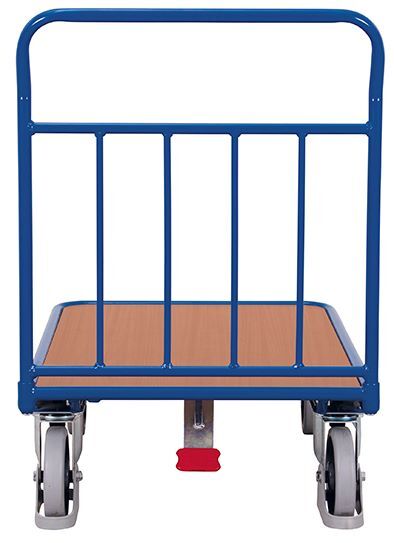 Variofit Schiebebügelwagen mit senkrechten Rohren 1100x700x1030mm Produktbild Variofit Schiebebügelwagen mit senkrechten Rohren 1100x700x1030mm bild 2