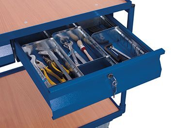 Variofit Schubladeneinteilungsset 390x535x65mm Produktbild Variofit Schubladeneinteilungsset 390x535x65mm bild 2