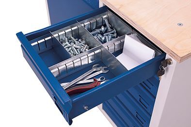 Variofit Schubladeneinteilungsset 290x473x65mm Produktbild Variofit Schubladeneinteilungsset 290x473x65mm bild 2
