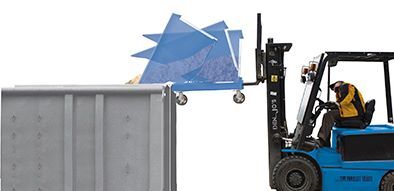 Variofit Selbstkipper Traglast 2000kg Innenhöhe 480mm Produktbild Variofit Selbstkipper Traglast 2000kg Innenhöhe 480mm bild 4