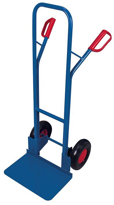 Variofit Stahlrohrkarre mit großer Schaufel und Traglast bis 250 kg Produktbild Variofit Stahlrohrkarre mit großer Schaufel und Traglast bis 250 kg