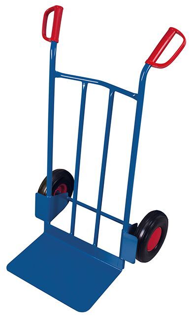 Variofit Stahlrohrkarre Traglast 250 kg mit großer Schaufel Produktbild Variofit Stahlrohrkarre Traglast 250 kg mit großer Schaufel