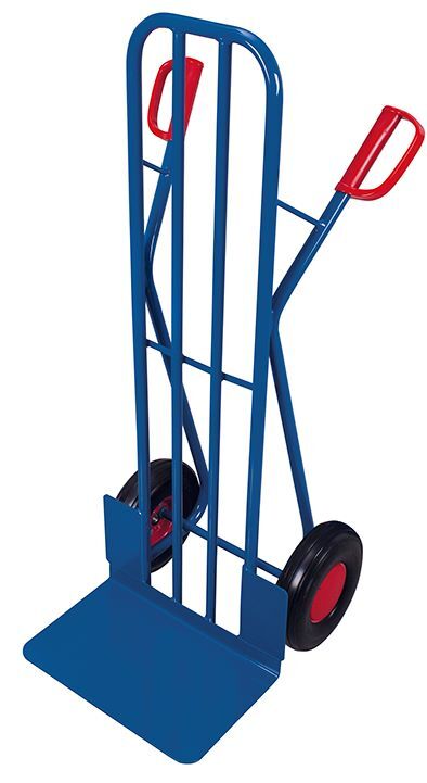 Variofit Stahlrohrkarre große Schaufel und Traglast 250 kg Produktbild Variofit Stahlrohrkarre große Schaufel und Traglast 250 kg