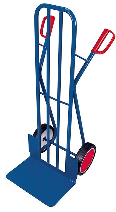 Variofit Stahlrohrkarre Traglast 250kg mit großer Schaufel Produktbild Variofit Stahlrohrkarre Traglast 250kg mit großer Schaufel