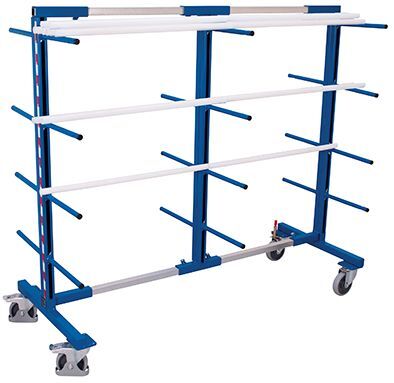 Variofit Tragarmwagen zweiseitig Traglast 400kg Produktbild Variofit Tragarmwagen zweiseitig Traglast 400kg