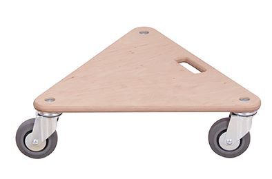 Variofit Triple Dog mit thermoplastischer Bereifung 540x540x145mm Produktbild Variofit Triple Dog mit thermoplastischer Bereifung 540x540x145mm