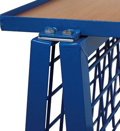 Variofit Werkstückwagen mit Ablage 1370x800x1585mm Produktbild Variofit Werkstückwagen mit Ablage 1370x800x1585mm bild 2