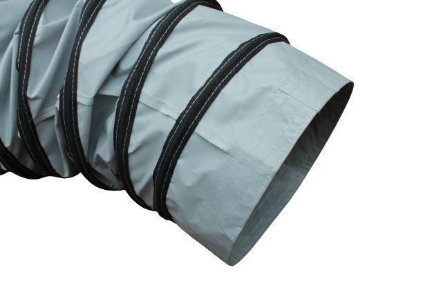 Wilms Warmluftschlauch 7,6 m Befestigungsgurt 203 mm Durchmesser 175 Grad C Produktbild Wilms Warmluftschlauch 7,6 m Befestigungsgurt 203 mm Durchmesser 175 Grad C bild 4