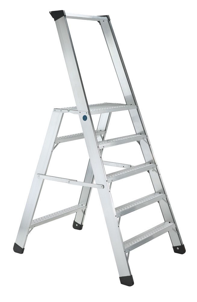 ZARGES LM-Arbeitspodest RC klappbar Z500, 4 Stufen Plattformhöhe 0,86 m ZARGES LM-Arbeitspodest RC klappbar Z500, 4 Stufen Plattformhöhe 0,86 m