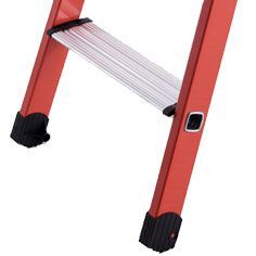 ZARGES Kst.-Stufen-Stehleiter Z600, 6 Stufen Leiterlänge 2,15  m Produktbild ZARGES Kst.-Stufen-Stehleiter Z600, 6 Stufen Leiterlänge 2,15  m bild 3
