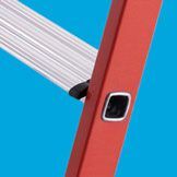 ZARGES Kst.-Stufen-Stehleiter Z600, 6 Stufen Leiterlänge 2,15  m Produktbild ZARGES Kst.-Stufen-Stehleiter Z600, 6 Stufen Leiterlänge 2,15  m bild 2