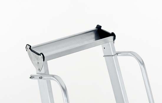 Zarges Leichtmetall Stehleiter mit Plattform 8 Stufen Z600 Produktbild Zarges Leichtmetall Stehleiter mit Plattform 8 Stufen Z600 bild 6