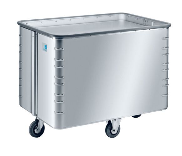 ZARGES Federbodenwagen W161, IM: 1010x650x485mm. Eloxiert, Rollen in Mittenanordnung Produktbild ZARGES Federbodenwagen W161, IM: 1010x650x485mm. Eloxiert, Rollen in Mittenanordnung
