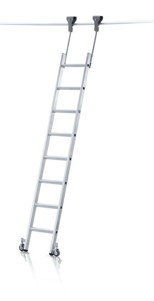 ZARGES Comfortstep Trec LH Regalleiter Z600 6 Stufen Einhängehöhe bis 2,08m Produktbild ZARGES Comfortstep Trec LH Regalleiter Z600 6 Stufen Einhängehöhe bis 2,08m
