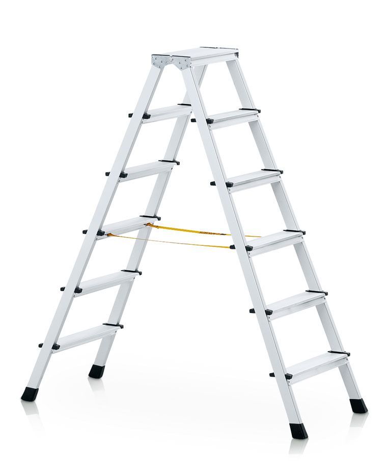 ZARGES LM-Stufen-Stehleiter Z600, 2 x 10 Stufen Leiterlänge 2,38 m ZARGES LM-Stufen-Stehleiter Z600, 2 x 10 Stufen Leiterlänge 2,38 m