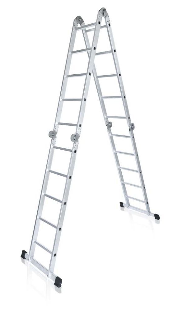 Zarges Leichtmetall Vielzweckleiter 4 x 5 Sprossen Z600 Produktbild Zarges Leichtmetall Vielzweckleiter 4 x 5 Sprossen Z600