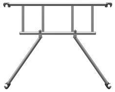 ZARGES Geländer S-PLUS Z600, für 2,50 m Länge Produktbild ZARGES Geländer S-PLUS Z600, für 2,50 m Länge
