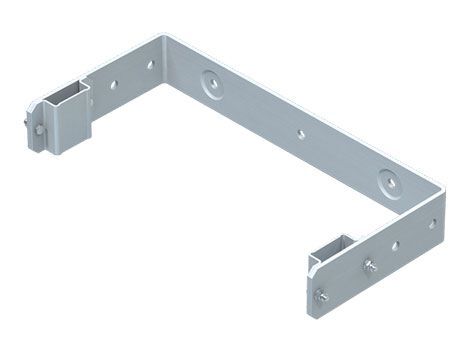 ZARGES Wandhalter starr, Edelstahl V4A, Wandabstand 200 mm Produktbild ZARGES Wandhalter starr, Edelstahl V4A, Wandabstand 200 mm