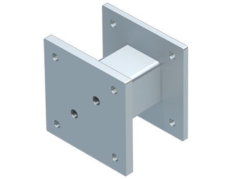 ZARGES Distanzsegment Länge 140 mm STL, Edelstahl V4A Produktbild ZARGES Distanzsegment Länge 140 mm STL, Edelstahl V4A