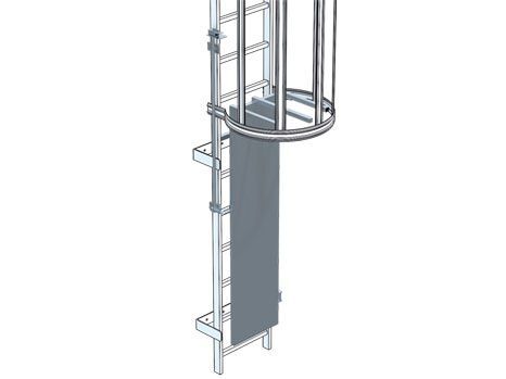 ZARGES Sicherungstüre STL, für Fluchtleitern Produktbild ZARGES Sicherungstüre STL, für Fluchtleitern