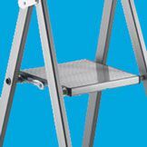 ZARGES Stufen-Stehleiter Z200, 7 Stufen Plattformhöhe 1,47m Produktbild ZARGES Stufen-Stehleiter Z200, 7 Stufen Plattformhöhe 1,47m bild 3