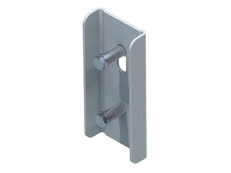 ZARGES Leiterverbinder aus Edelstahl V4A STL, für Holm 60 x 25 mm Produktbild ZARGES Leiterverbinder aus Edelstahl V4A STL, für Holm 60 x 25 mm
