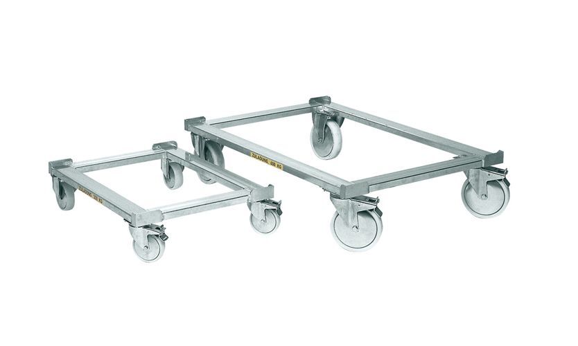 ZARGES Untersetzwagen W154,ca. 800x600mm. max. Zuladung 300 kg Produktbild ZARGES Untersetzwagen W154,ca. 800x600mm. max. Zuladung 300 kg