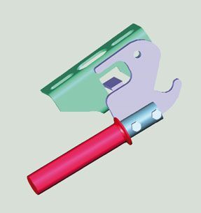 ZARGES Panikverschluss SCH, für Schachtabdeckungen Produktbild ZARGES Panikverschluss SCH, für Schachtabdeckungen