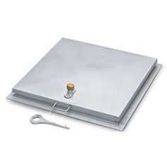 Zarges Schachtabdeckung isoliert V2A Maß 625 x 625 mm Produktbild Zarges Schachtabdeckung isoliert V2A Maß 625 x 625 mm