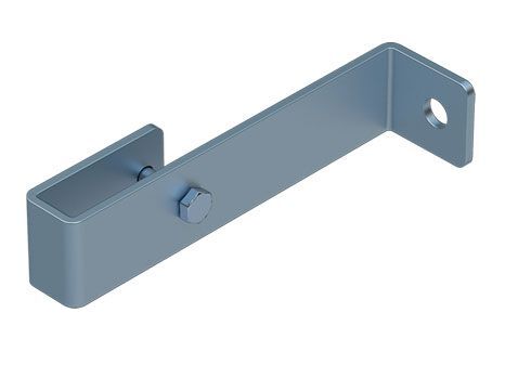 ZARGES Wandhalter für verzinkte Stahlleitern, Wandabstand 150 - 300 mm Produktbild ZARGES Wandhalter für verzinkte Stahlleitern, Wandabstand 150 - 300 mm