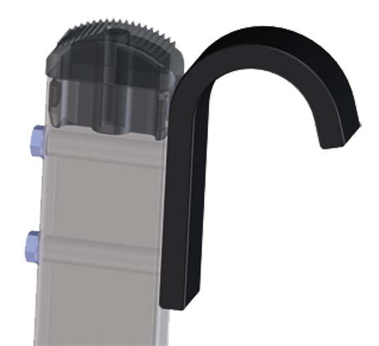 Zarges Auflegehaken bis Ø 50 mm Produktbild Zarges Auflegehaken bis Ø 50 mm