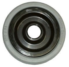 ZARGES Laufrolle gummibereit Z600, für Schiebe- und Mehrzweckleitern Produktbild ZARGES Laufrolle gummibereit Z600, für Schiebe- und Mehrzweckleitern