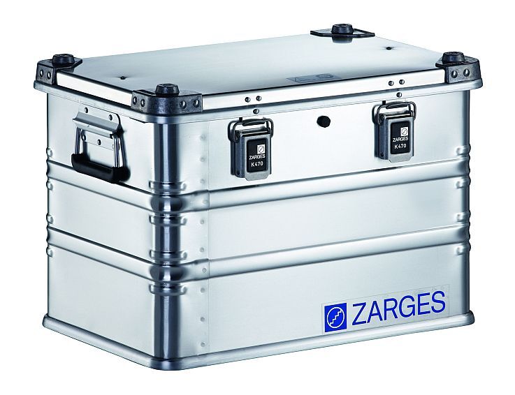 Zarges Aluminium Kiste K470 Innenmaß 550x350x380mm Produktbild Zarges Aluminium Kiste K470 Innenmaß 550x350x380mm