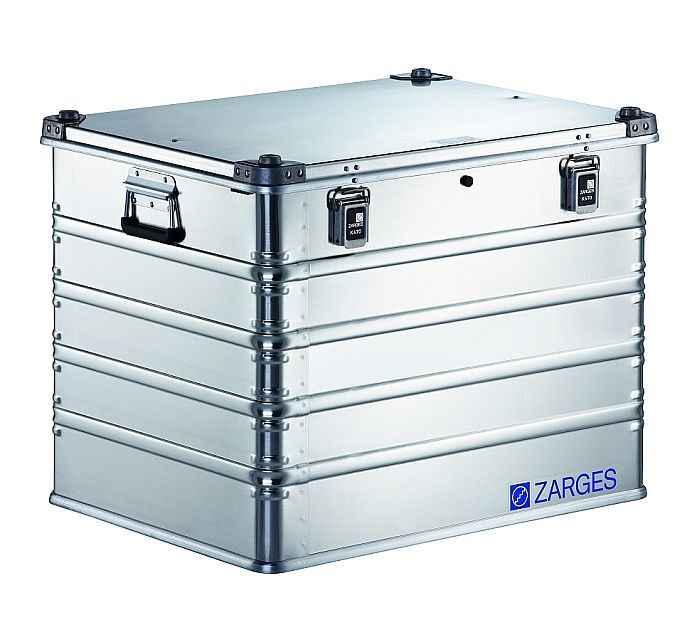 Zarges Aluminium Kiste K470 mit einem Volumen von 239 Liter Zarges Aluminium Kiste K470 mit einem Volumen von 239 Liter