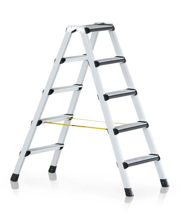 Zarges Leichtmetall Stufen Stehleiter 2 x 11 Stufen Comfortstep B Produktbild Zarges Leichtmetall Stufen Stehleiter 2 x 11 Stufen Comfortstep B