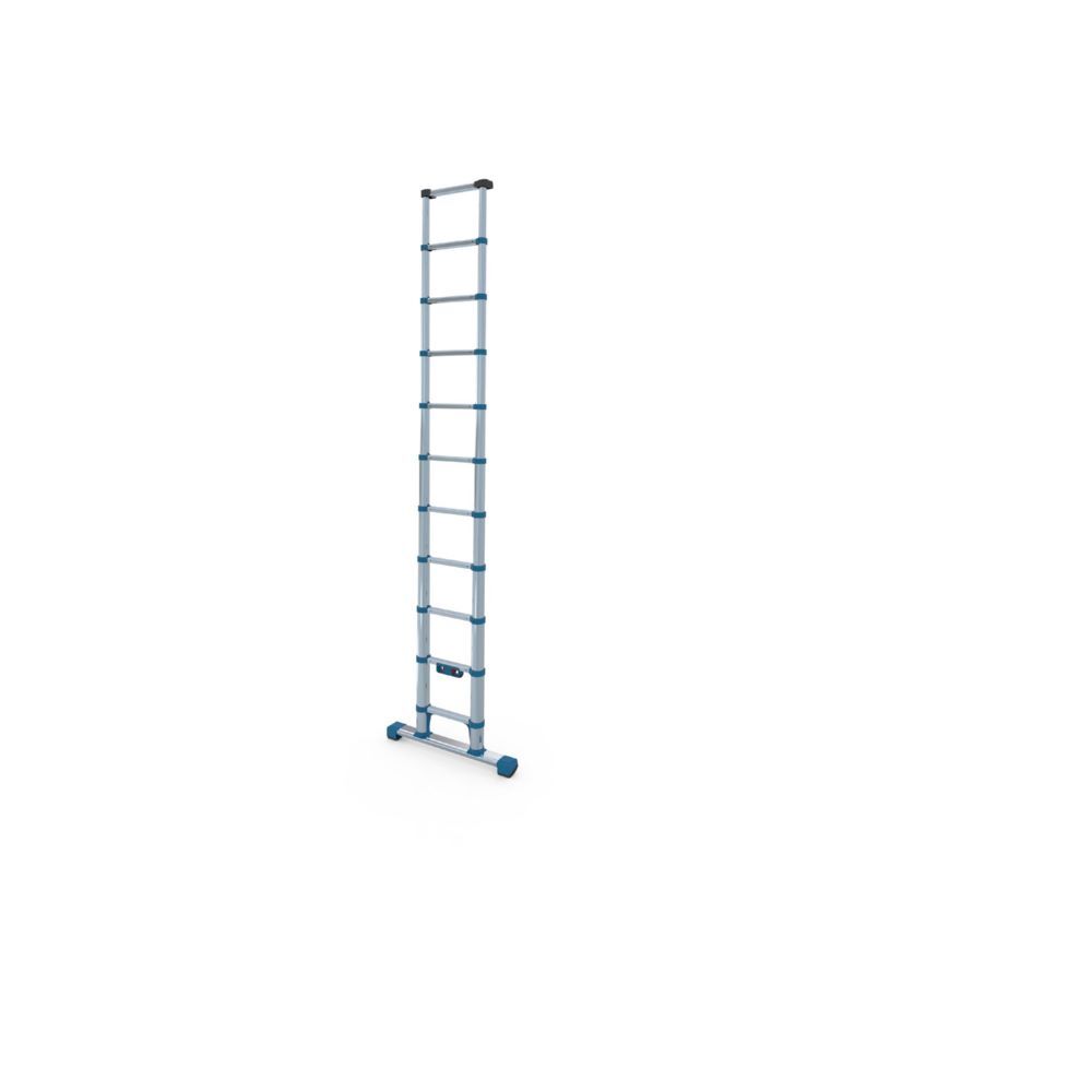 Zarges Teleskop Sprossen Anlegeleiter 11 Sprossen Compact L Produktbild Zarges Teleskop Sprossen Anlegeleiter 11 Sprossen Compact L