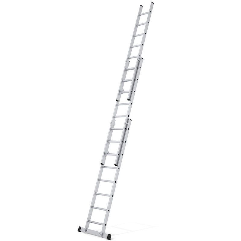 Zarges Everest 3DE Leichtmetall Schiebeleiter 3 x 8 Sprossen Produktbild Zarges Everest 3DE Leichtmetall Schiebeleiter 3 x 8 Sprossen
