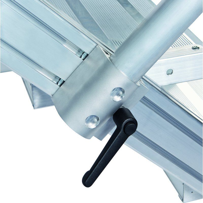 Zarges Klemmhebelsatz zur Geländerbefestigung 2 Stück Produktbild Zarges Klemmhebelsatz zur Geländerbefestigung 2 Stück