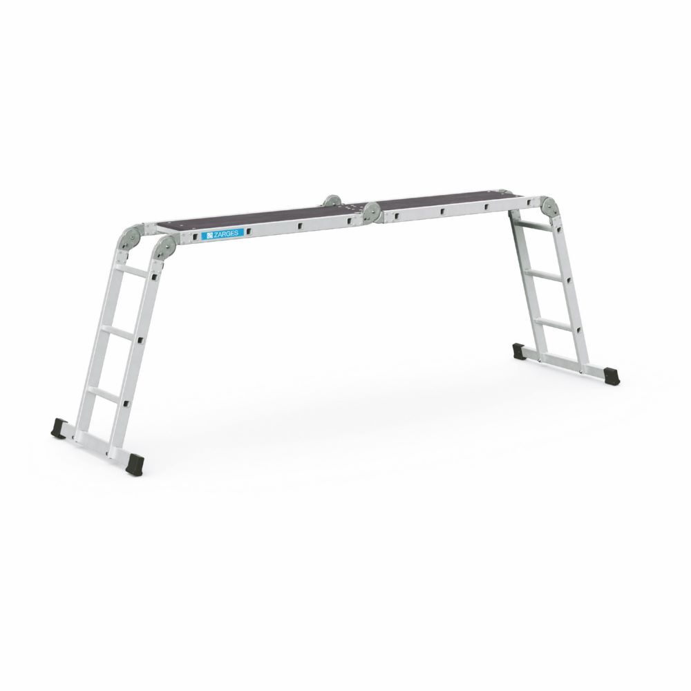 Zarges Multitec M Vielzweckleiter 2 x 3 und 2 x 4 Sprossen Produktbild Zarges Multitec M Vielzweckleiter 2 x 3 und 2 x 4 Sprossen bild 2