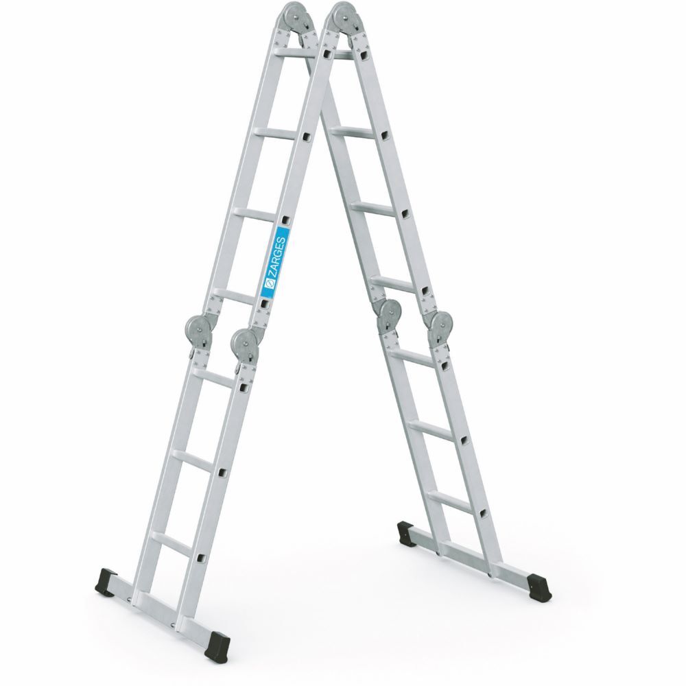 Zarges Multitec M Vielzweckleiter 2 x 3 und 2 x 4 Sprossen Produktbild Zarges Multitec M Vielzweckleiter 2 x 3 und 2 x 4 Sprossen