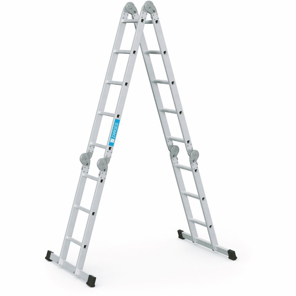 Zarges Multitec M Vielzweckleiter 2 x 3 und 2 x 5 Sprossen Produktbild Zarges Multitec M Vielzweckleiter 2 x 3 und 2 x 5 Sprossen