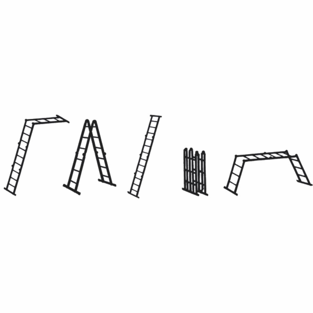 Zarges Multitec M Vielzweckleiter 2 x 3 und 2 x 5 Sprossen Produktbild Zarges Multitec M Vielzweckleiter 2 x 3 und 2 x 5 Sprossen bild 3