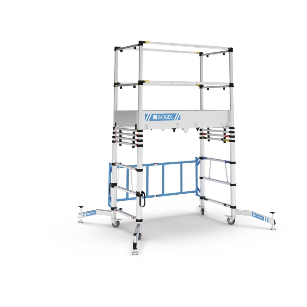 Produktbild Zarges Teleskopbierbares Fahrgerüst Teletower 1T 4 x 3 m