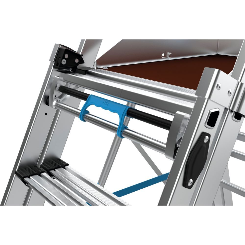 Produktbild ZAP Masterflex Plus S - Teleskop-Plattformleiter 9 Stufen bild 5