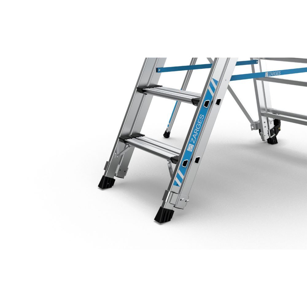 Produktbild ZAP Masterflex Plus S - Teleskop-Plattformleiter 12 Stufen bild 4